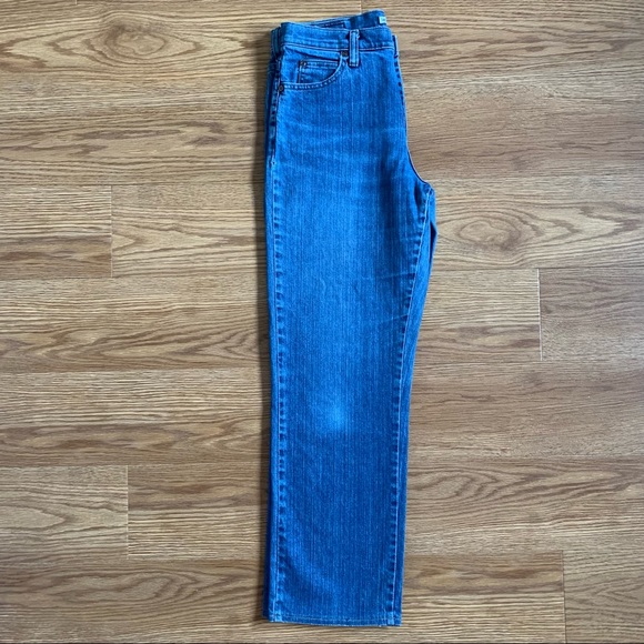 SOLD Vintage Lee High Rise Straight Leg Jeans Made In Mexico - Picture 3 of 11